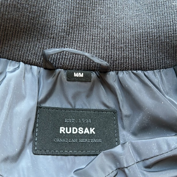 Brand new Rudsak dark grey down jacket medium - Picture 17 of 17